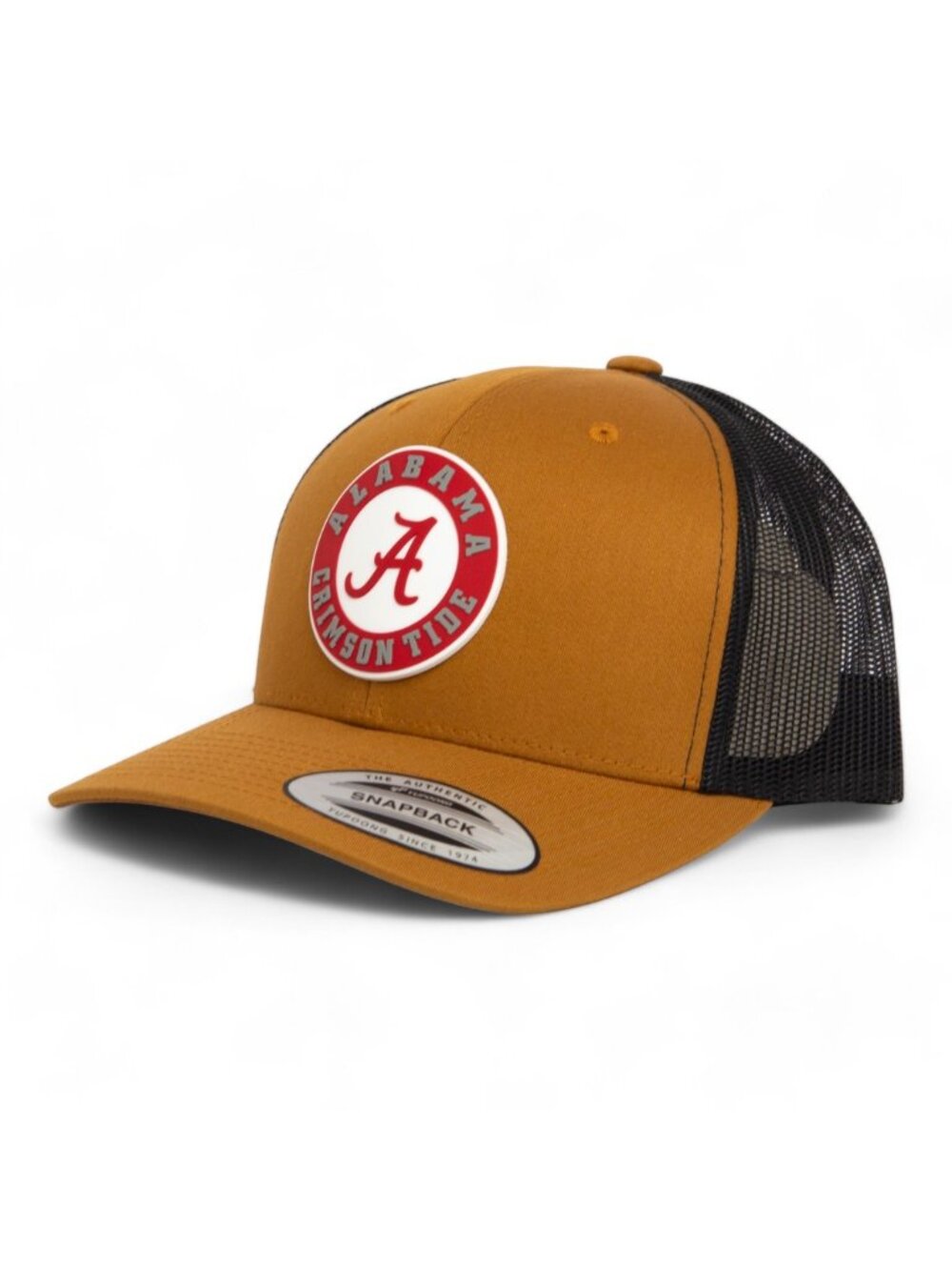 Alabama Crimson Tide YP Snapback Hat- Caramel/ Black
